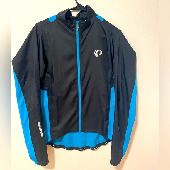 Pearl Izumi Black and Blue Jacket/Windbreaker Size L - Picture 1 of 10